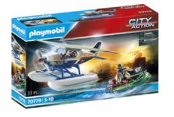 PLAYMOBIL CITY ACTION - HYDRAVION DE POLICE ET BANDIT #70779